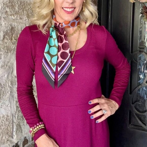 NWT Cabi Spotty Scarf twill, scarf, style 4776 - Picture 2 of 7